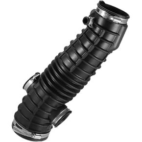 Motoforti Air Cleaner Intake Hose Tube with Clamps 17228-RYP-A00 - Car Engine Filter Air Intake Duct Hose Tube - for Honda Pilot 3.5L 2006-2008 Rubber Black - 1Pc Long-lasting