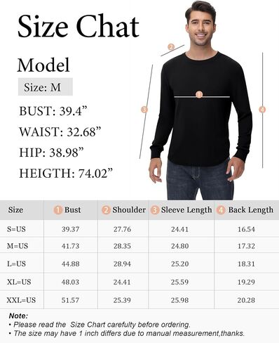 Riyiper 3 Pack Men's Long Sleeve T Shirts, Crew Neck Casual Tops Hipster Longline Shirts Moisture Wicking Athletic Gym Tee in Saudi Arabia