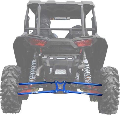 أذرع/قضبان نصف قطرها خلفية دائرية الشكل من SuperATV شديدة التحمل لعام 2014+ Polaris RZR XP 1000 / XP 4 1000 - أسود | لن يتناسب مع مصدات بولاريس الخلفية in Kuwait