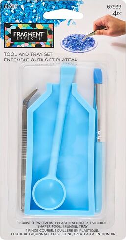 FRAGMENT EFFECTS, 4 Piece Sorting Tray Set, for Glass Chip Crafting Projects, Assorted in Saudi Arabia