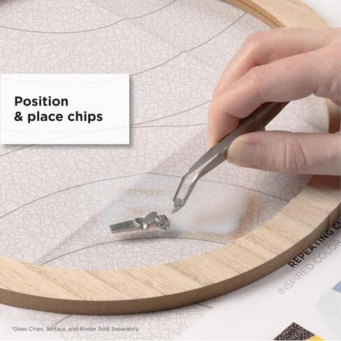 FRAGMENT EFFECTS, 4 Piece Sorting Tray Set, for Glass Chip Crafting Projects, Assorted in Saudi Arabia