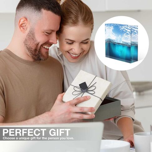 Home Office Desk Ornaments Flag Background Grunge Style Acrylic Glass Desk Ornaments for Men Office Presents for Men Dad Presents for Supervisors 4 x 4 Inch in Saudi Arabia