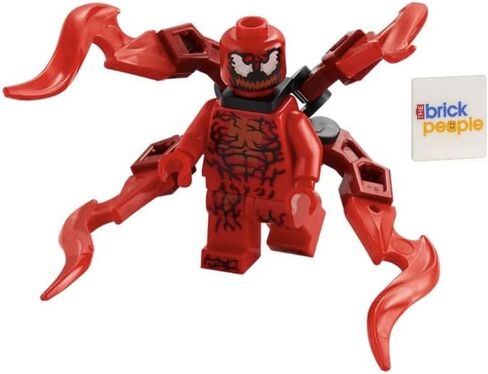 Lego Super Heroes: Carnage Minifigure with Appendages in Saudi Arabia
