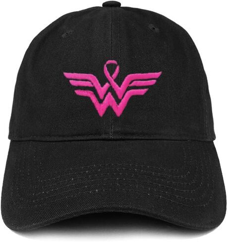 Breast Cancer Awareness Hat for Women Embroidered Pink Ribbon Hat in Saudi Arabia