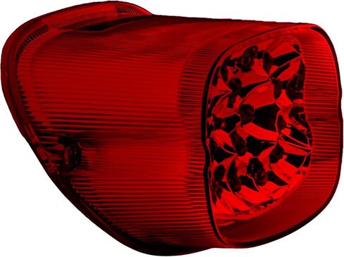 مجموعة مصابيح LED الخلفية 8900TL2-R من Eagle Lights مع إشارات انعطاف مدمجة للدراجات النارية Harley Davidson - أحمر in Saudi Arabia
