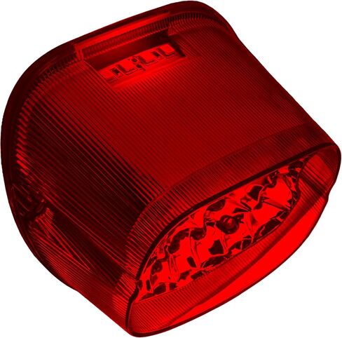 مجموعة مصابيح LED الخلفية 8900TL2-R من Eagle Lights مع إشارات انعطاف مدمجة للدراجات النارية Harley Davidson - أحمر in Saudi Arabia