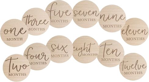 Little Pear Plush Milestone Blocks, Baby Month Plush Blocks, New and Expecting Moms Gift, Baby Age Milestone Keepsakes, Newborn Photo Props in Kuwait