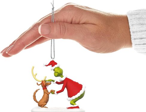 Hallmark Keepsake Grinch Christmas Ornament 2024, Dr. Seuss' How the Grinch Stole Christmas! "All I Need Is a Reindeer...", Christmas Movie Gifts in Saudi Arabia