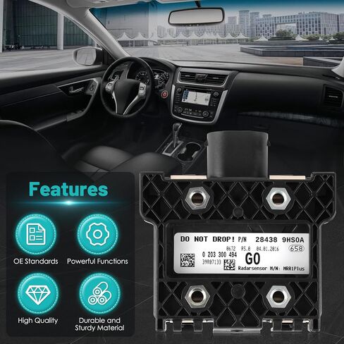 284389HS0A Cruise Control Distance Radar Sensor Fit for Nissan Altima 2.5L 3.5L 2016-2018 Automotive Car Cruise Control Module Unit 284389HS0B 284389HS0C 284389HS0D in Saudi Arabia