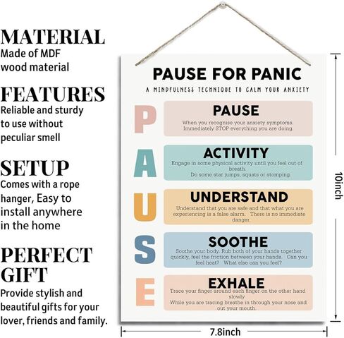 ديكور العلاج، ديكور مكتب العلاج، ديكور الصحة العقلية للبالغين، علامة تعلم الرعاية الذاتية، ديكور غرفة النوم، فن جداري للعاملين الاجتماعيين، لافتة ديكور جدارية جمالية، ديكور منزلي، علامة مهارات التأقلم الصحي in Kuwait