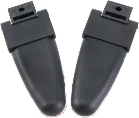 COOL STAR 2Pcs 103528 Glass Rear Door Hinges with Hardware Compatible with LEER Truck Cap 100XL 100LE Replaces 103528 71543 53248 67158 in Saudi Arabia