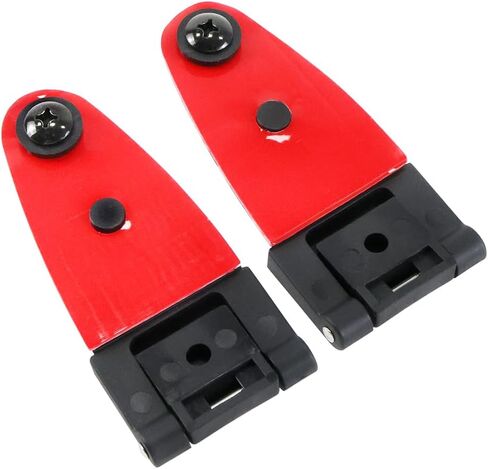 COOL STAR 2Pcs 103528 Glass Rear Door Hinges with Hardware Compatible with LEER Truck Cap 100XL 100LE Replaces 103528 71543 53248 67158 in Saudi Arabia