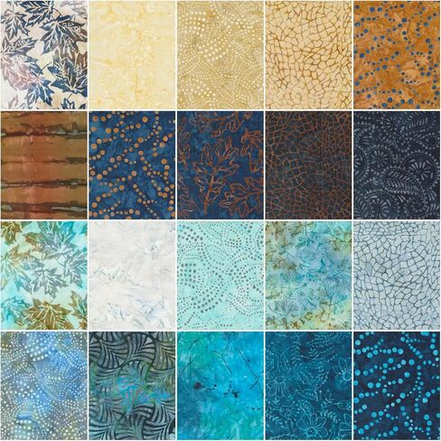 Blue Ridge Batiks Jelly Roll 40 2.5-inch Strips Moda Fabrics 4367JR in Saudi Arabia