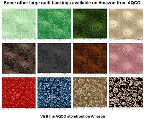 Premier Quilt Backing, King, Seamless, Blender Orange, 108""x108"", by AQCO in Saudi Arabia