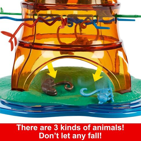 Mattel Games Kerplunk Rockin’ Tree Party Game for Kids, Families & Parties, Features Animal Pieces in Saudi Arabia
