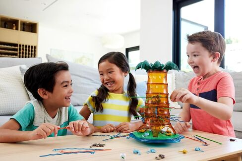 Mattel Games Kerplunk Rockin’ Tree Party Game for Kids, Families & Parties, Features Animal Pieces in Saudi Arabia