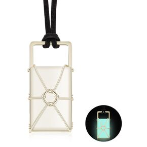 Wyatt Necklace and Addison Alien Tattoo Temporary, Werewolf Glow in the Dark Moonstone Necklace Dress Up Accessories