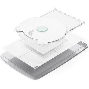 Sizzix Stencil Accessory – Stamp & Spin Tool, Clear