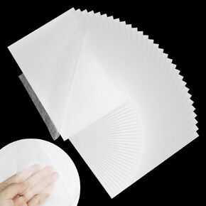 30 Sheets Fusible Webbing for Fabric Applique - Stitch Witchery Fusible Bonding Web for Fabric 8" x 12" - Fusing Web for Fabric Holes - Fabric Repair & DIY Supplies
