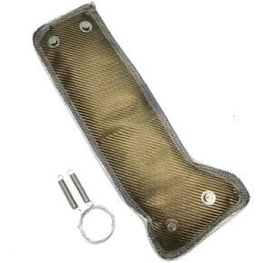 Turbo Heat Shield Turbocharger Blanket Wrap Spring for Subaru WRX Titanium