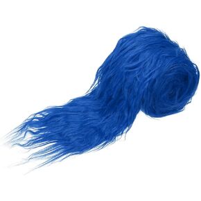 PATIKIL Plush Faux Fur Fabric Precut Strips, 59 x 4 Inch Fluffy Faux Fur Ribbon Artificial Craft Fur for DIY Crafts Christmas Halloween Gnome Beard, Purple