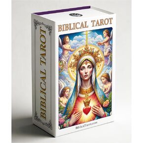 The Deck: A 78-Card Deck & Guidebook. Unique, Based on The Wisdom of The Bible. Premium Quality. High Detail Print. Full Size - 4.75x2.75 (Second Edition)