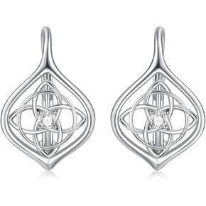 Leverback Earrings for Women s925 Sterling Silver Dangle Drop Earrings for Women Teens Jewelry Christmas Birthday Gifts