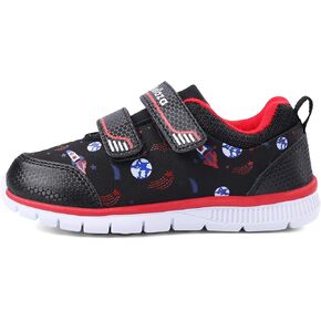 Toddler Boys Girls Breathable Mesh Sneakers with Hook-and-Loop Closure Flexible Sole and Protective Toe Cap – Lightweight Casual Shoes for Everyday Wear