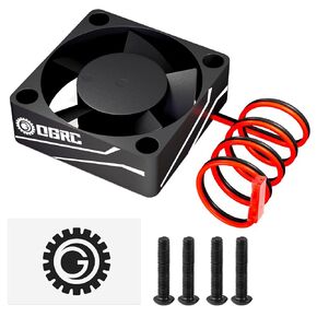 OGRC 30mm RC Motor Cooling Fan 28000RPM Heatsink for 1/8 1/10 1/12 Scale 3650 3660 540 550 Brushless Motor