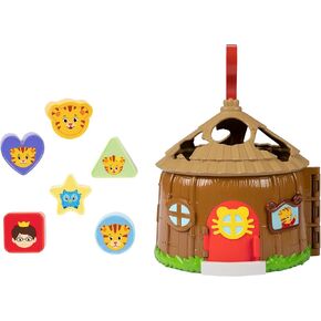 Daniel Tiger's Neighborhood Baby Shape Sorter Toy Bungalow Sorter Play Set for Toddlers Comes with 6 Colorful Shaped Blocks