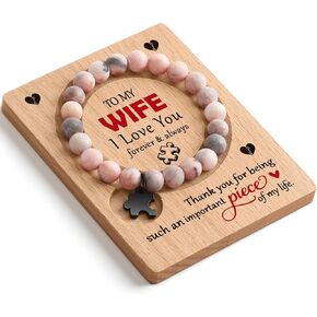LEJIAJINW Bracelet for Women, Gifts for Grandma, Wife, Bonus Mom, Aunt, Daughter in Law, Sister in Law, Granddaughter, Teacher, Birthday Christmas Wedding Mothers Day Presents