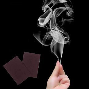 Hell's Smoke Magic Paper, Magic Flash Prop Tool Sheets, Ultimate Magic Kit, Cool Close-Up Magic Trick, Finger's Smoke, Stage, Street Performances, Vanishing Magic Tricks, Magician Accessories (10 Pcs)