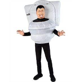 NECA Skibidi Toilet Inflatable Costume for Kids, for Fun and Unique Themed Party and Halloween, One Size