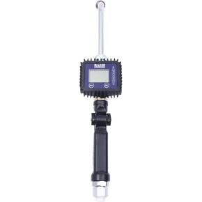 Electronic Oil Gauge Gun Oil Pump Gun, Air Operated Oil Transfer Pump Control Valve Fuel Petrol Oil Transfer Gun With Digital Meter, Electronic Oil Metering Gun Refueling Gun Tool for Refueling Trucks