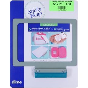 Sticky Hoop for Baby Lock/Brother (5" x 7") Embroidery Hoop for Machine Embroidery