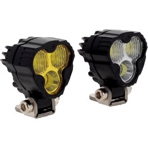 MEUS RACING RC Car LED Lights Kit Spotlight for Axial SCX24 Traxxas TRX4M Redcat Ascent-18 1/18 1/24 RC Crawler Upgrades Parts (4 Lights)