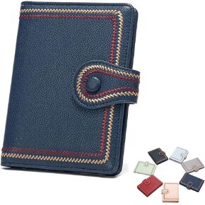 Passport holder, Travel wallet,RFID passport wallet, Slim passport holder, Passport organizer, Travel document holder，Passport cover (RFID-black, 4.33 x 5.7 x 0.59)