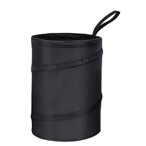 Ginsco 2 Gallon Car Trash Can, 2 Pack Collapsible Pop-up Car Trash Can, Car Trash Bag Garbage Bin with Elastic Band, Portable Trash Can for Car, Multipurpose Trash Bin for Car/Truck/Minivan