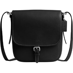 COACH Hitch Flap Crossbody, Black
