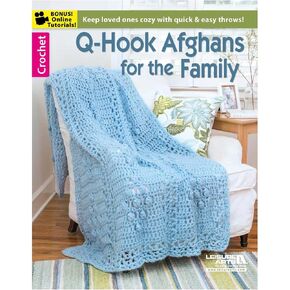 Leisure Arts Q-Hook Afghans for The Family Crochet Book, Crochet Book, Crochet Pattern Books, Crochet Books Patterns, Crochet Patterns, Crochet Stitch Book, Crochet Patterns for Beginners