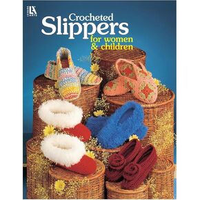 Leisure Arts Crochet Slippers for Women and Children Crochet Book, Crochet Book, Crochet Pattern Books, Crochet Books Patterns, Crochet Patterns, Crochet Stitch Book, Crochet Patterns for Beginners