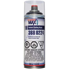 SprayMax 3680224 1K طلاء أسود للمصدات البلاستيكية وشرائط القطع والأجزاء البلاستيكية المختلفة