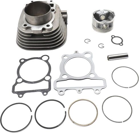 71MM Cylinder Head Piston Gasket Top End Kit Fit for Yamaha Timberwolf 250 1992 1993 1994 1995 1996 1997 1998 1999 2000 in Saudi Arabia