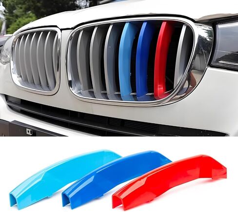 Automotive Grill Inserts for BMW X3 G01 2022 2023 2024(NOT for M AWD) 7-Beam, Front Grille Accessories in Kuwait