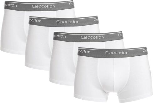 Boys underwear, Stretch Boxer brief (4/8-pack), Cotton Blend, Ultra Soft, Breathable, Tag Free (Made in Egypt) in Saudi Arabia
