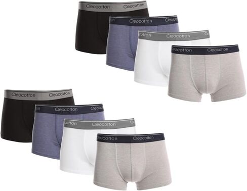 Boys underwear, Stretch Boxer brief (4/8-pack), Cotton Blend, Ultra Soft, Breathable, Tag Free (Made in Egypt) in Saudi Arabia