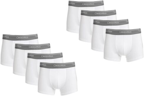 Boys underwear, Stretch Boxer brief (4/8-pack), Cotton Blend, Ultra Soft, Breathable, Tag Free (Made in Egypt) in Saudi Arabia