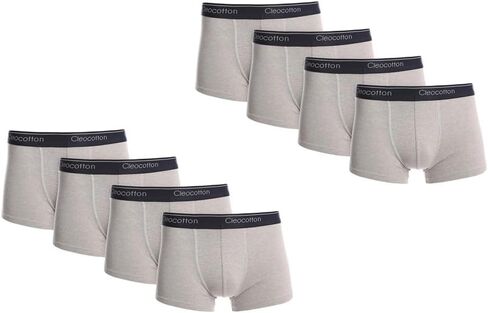 Boys underwear, Stretch Boxer brief (4/8-pack), Cotton Blend, Ultra Soft, Breathable, Tag Free (Made in Egypt) in Saudi Arabia