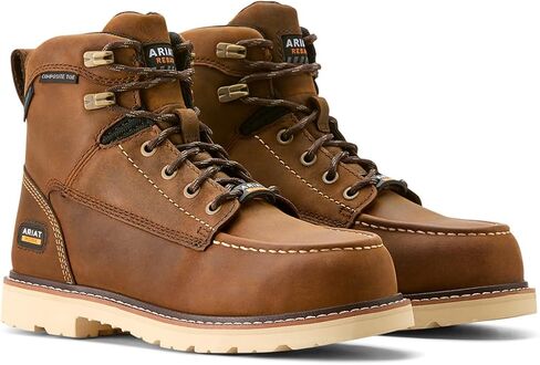 Ariat Women's Rebar Lift Waterproof Composite Toe Work Boot Industrial in Saudi Arabia
