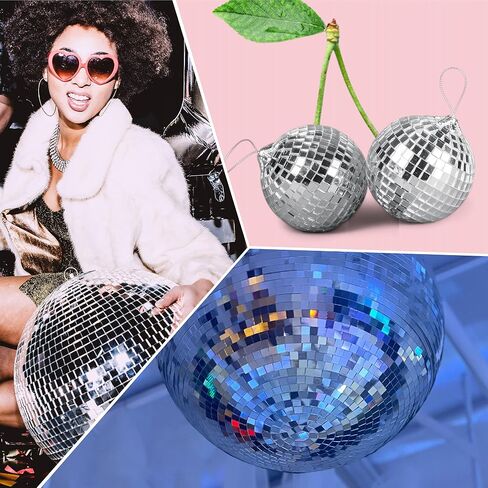 PP OPOUNT 18880 PCS Disco Ball Tiles, 5 x 5 mm Self-Adhesive Mosaic Tiles in Saudi Arabia